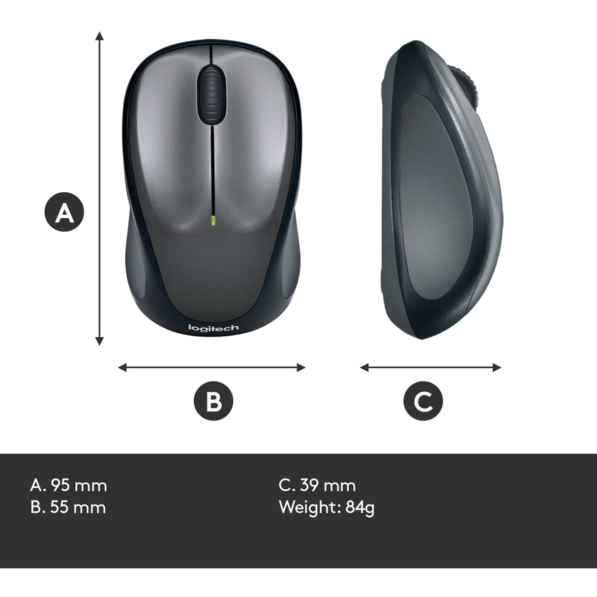 Bezdrôtová myš Logitech Logitech Wireless Mouse M235