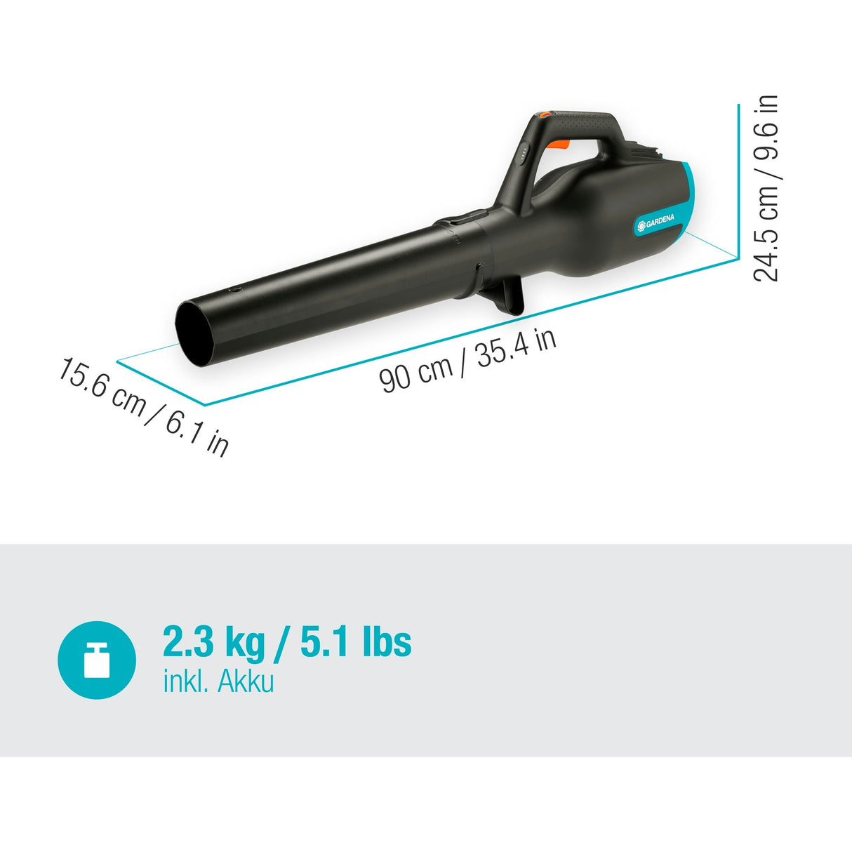 Batería Gardena Batería PowerJet 18 V P4A Set