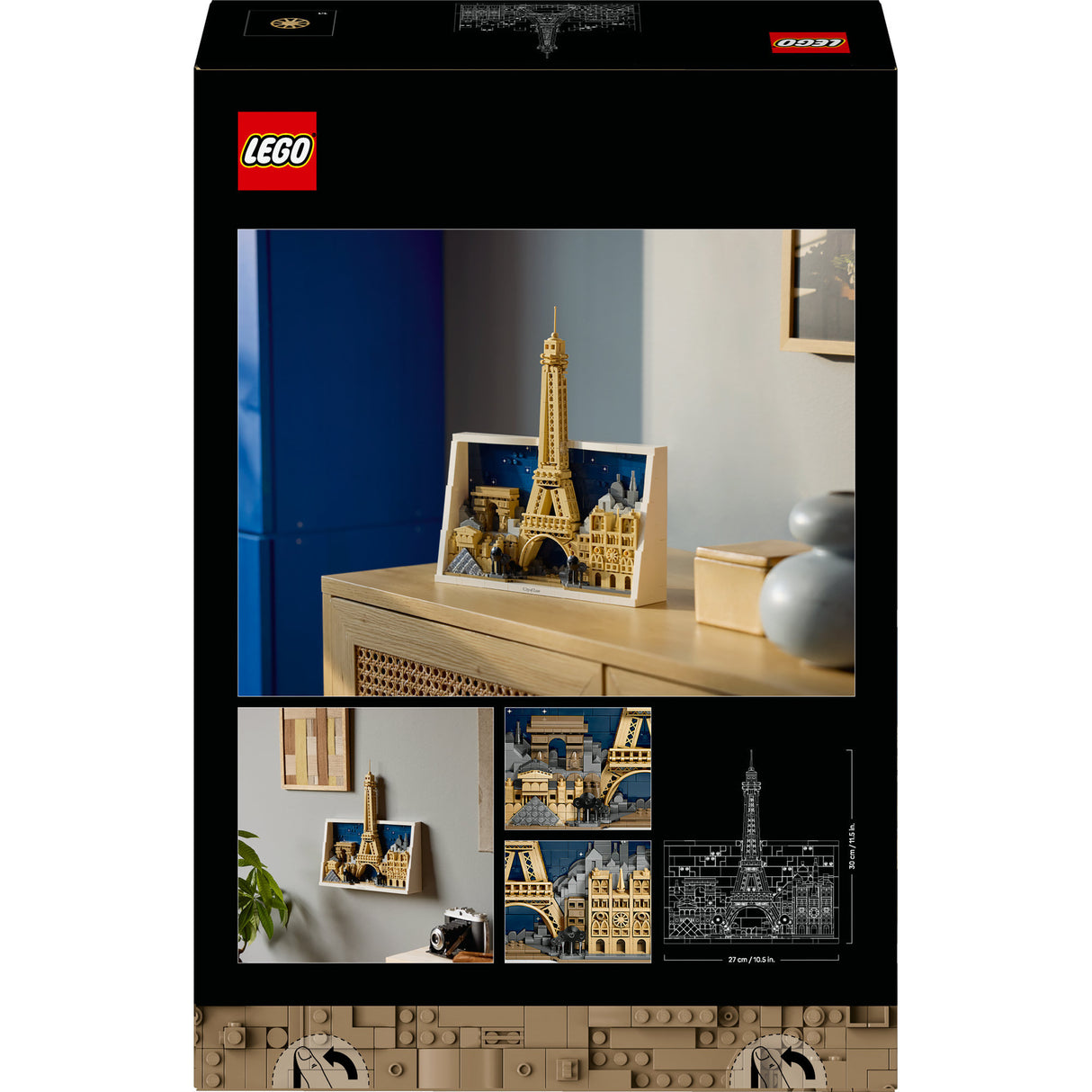 Lego 21064 architecture paris – city of love
