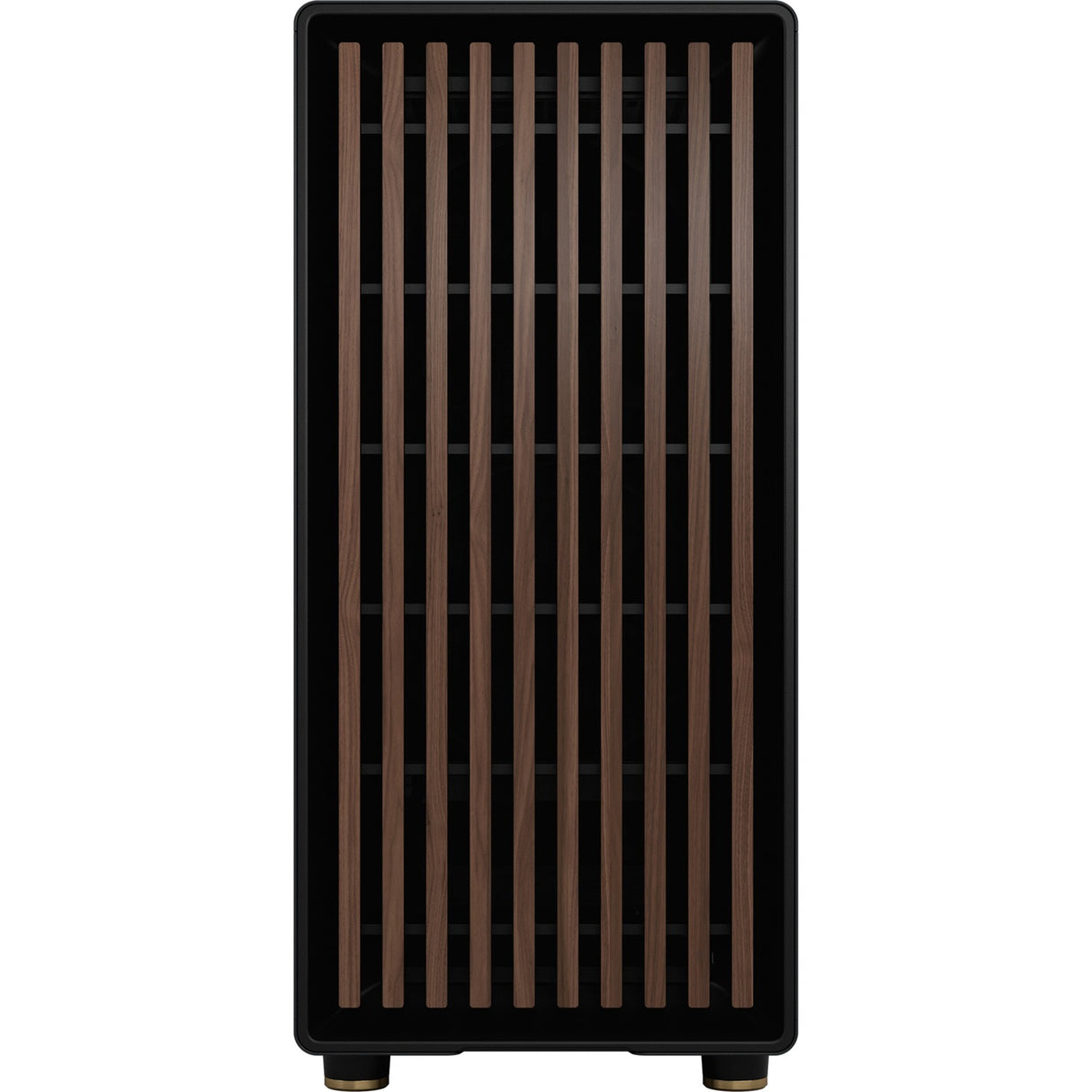 Fractal design north midi tower behuizing (zwart | 2x usb-a | 1x usb-c | tempered glass)
