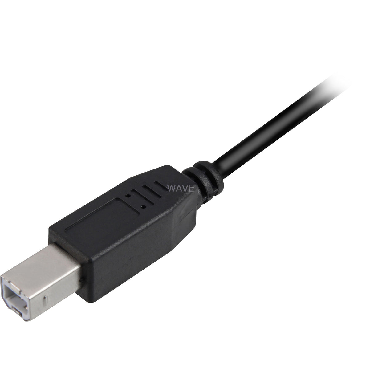 Sharkoon USB-A 2.0 > USB-B kábel (čierny, 1 meter)