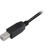 Sharkoon USB-A 2.0 > USB-B kábel (čierny, 1 meter)