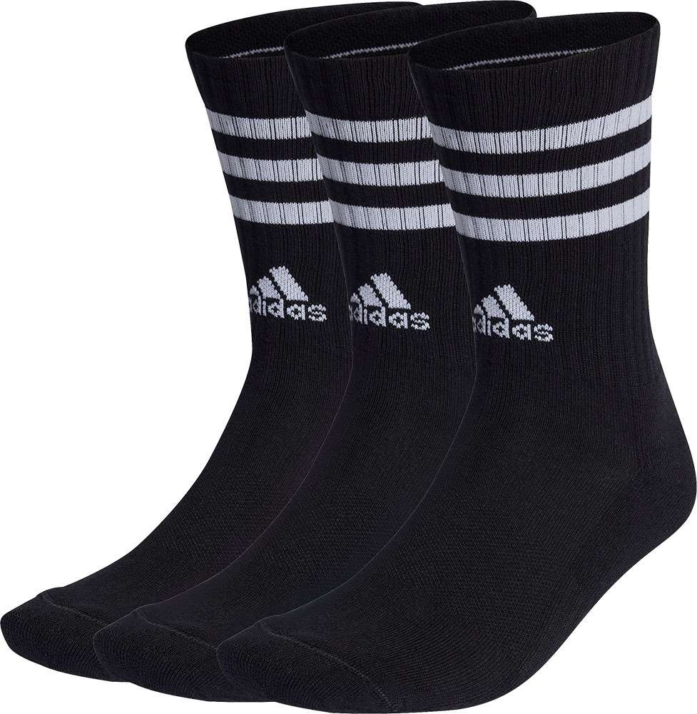 Adidas 3-stripes cushioned crew - socks (3-pack)