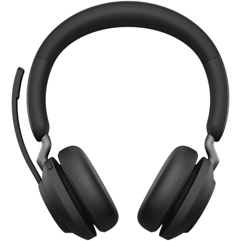 Jabra Evolve2 65, MS Stereo On-Ear Headset (Black, Microsoft Teams, Bluetooth)