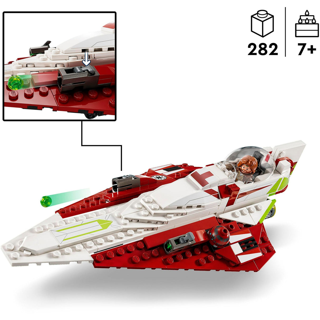 Lego Star Wars 75333 Jedi Starfighter Obi-Wan Kenobi