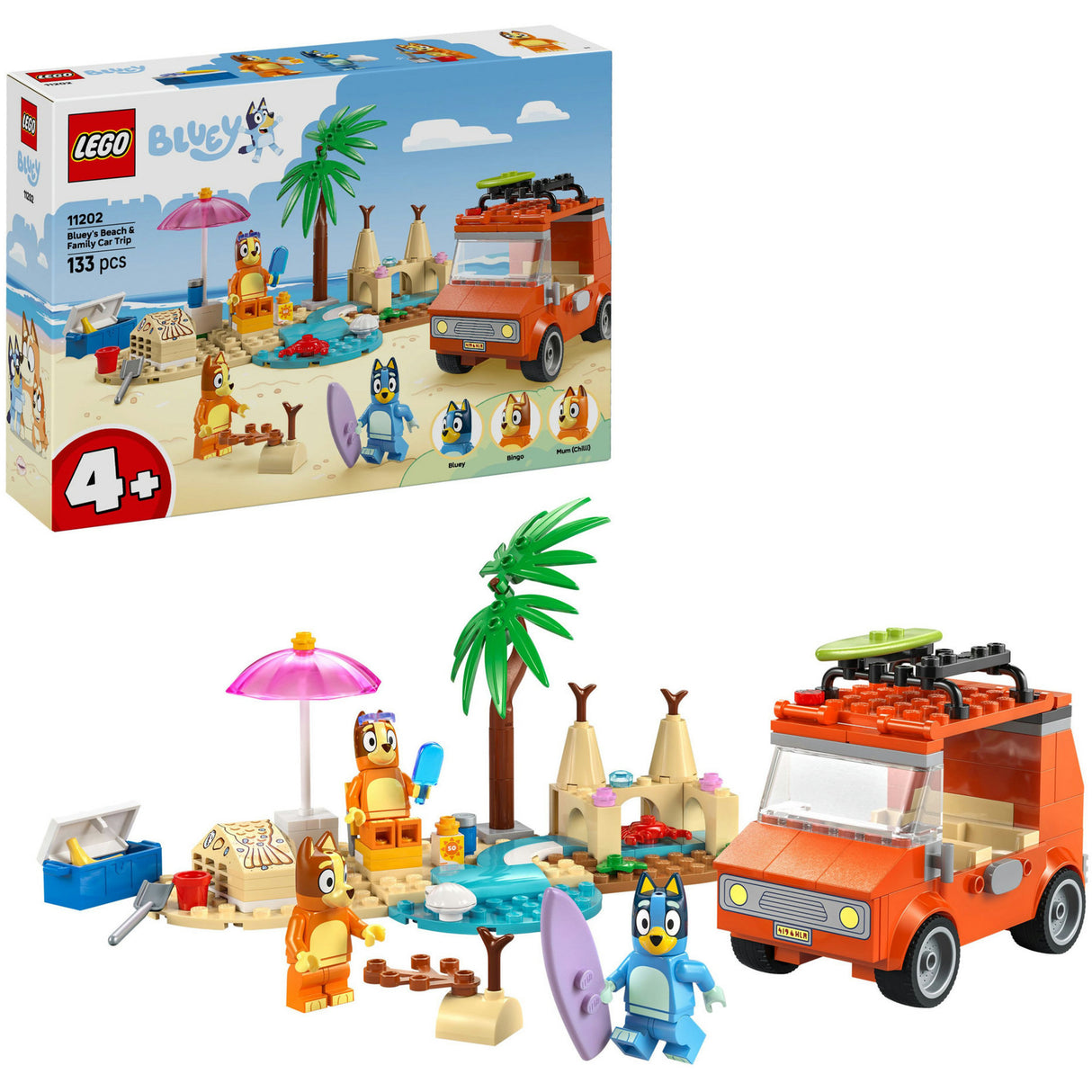 Lego Duplo 11202 Blueys Autofahrt zum Strand