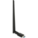 Delock USB 3.0 Dual Band WLAN Stick Antenna (Black)