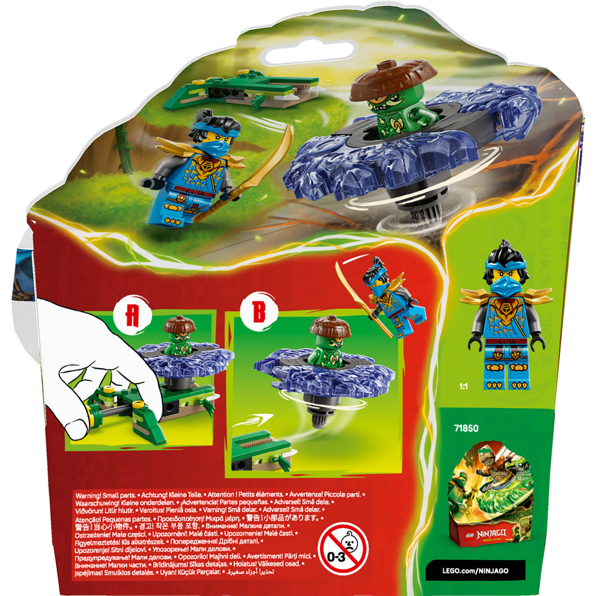 Lego ninjago 71849 nya vs.