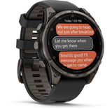 Garmin fenix 8 pro - 47 mm amoled sapphire - gps multisport smartwatch