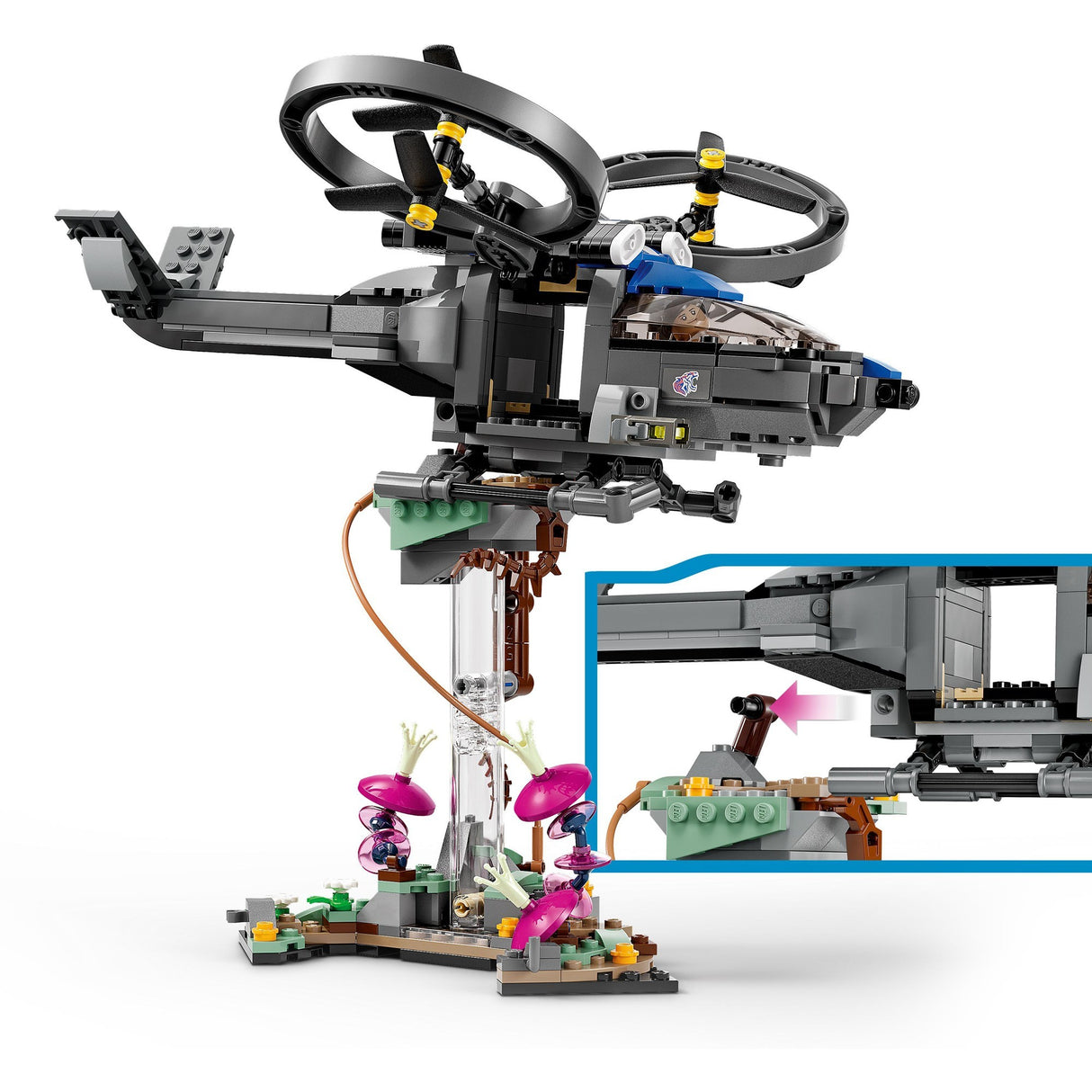 Lego Avatar - The Floating Mountains: Site 26 & RDA Samson Construction Toy (75573)