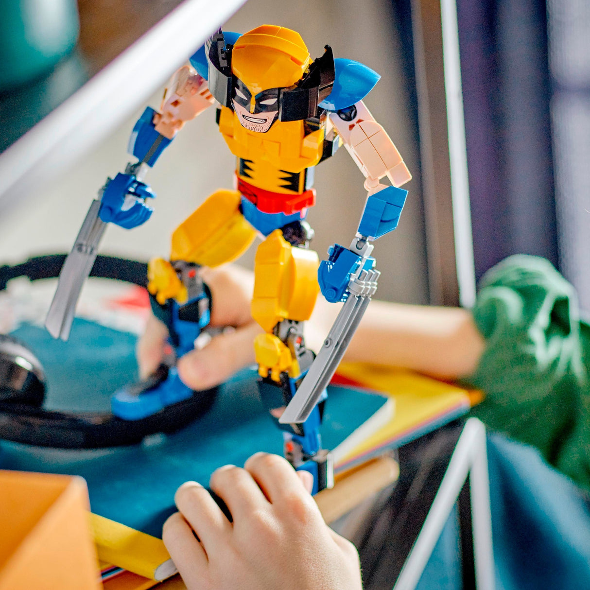 Lego Marvel - brinquedo de construção de figura de construção Wolverine (76257)