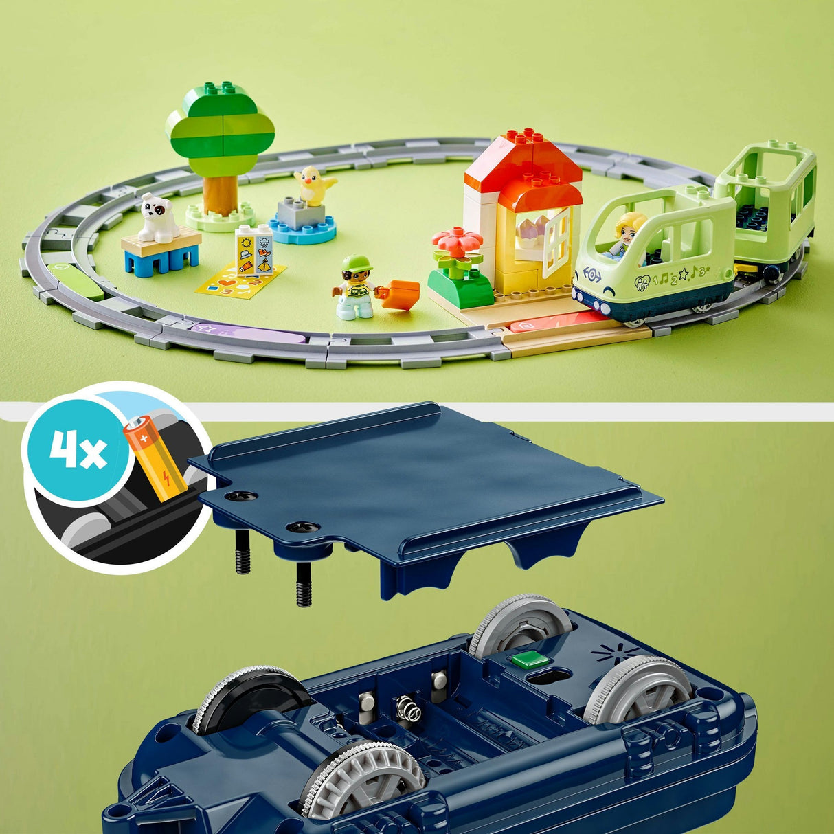 Lego duplo town 10427 interaktivt eventyrtog