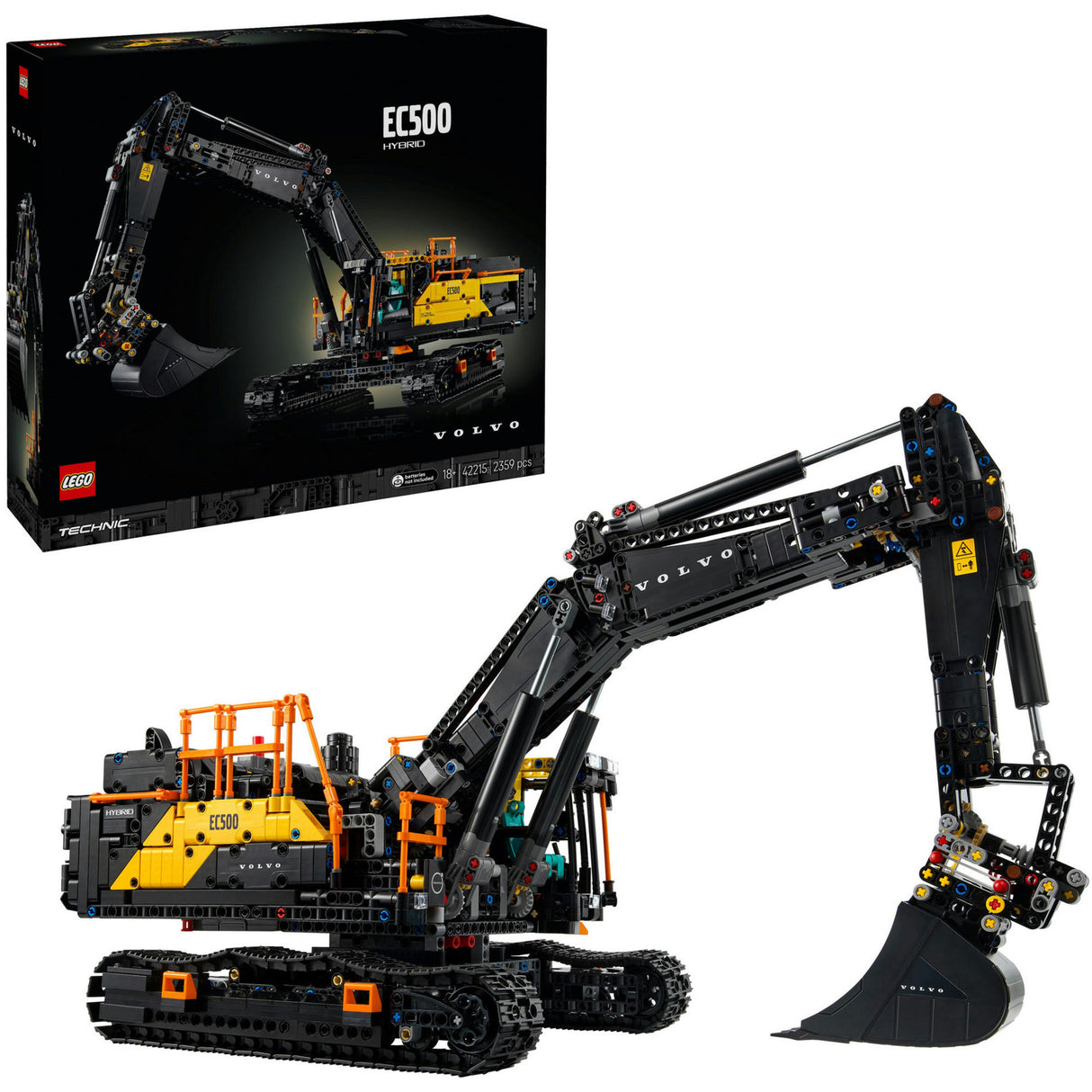 Lego Technic 42215 Volvo EC500 Hybrid gravemaskin