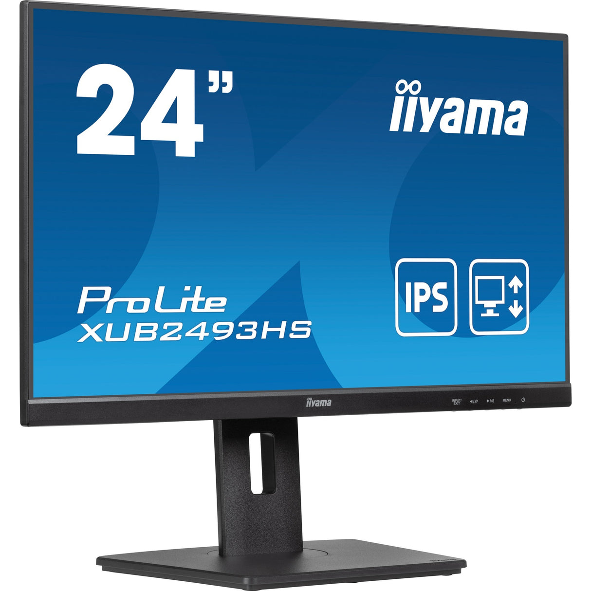 Iiyama Prolite XUB2493HS-B6 23.8 monitor (black, HDMI, DisplayPort)