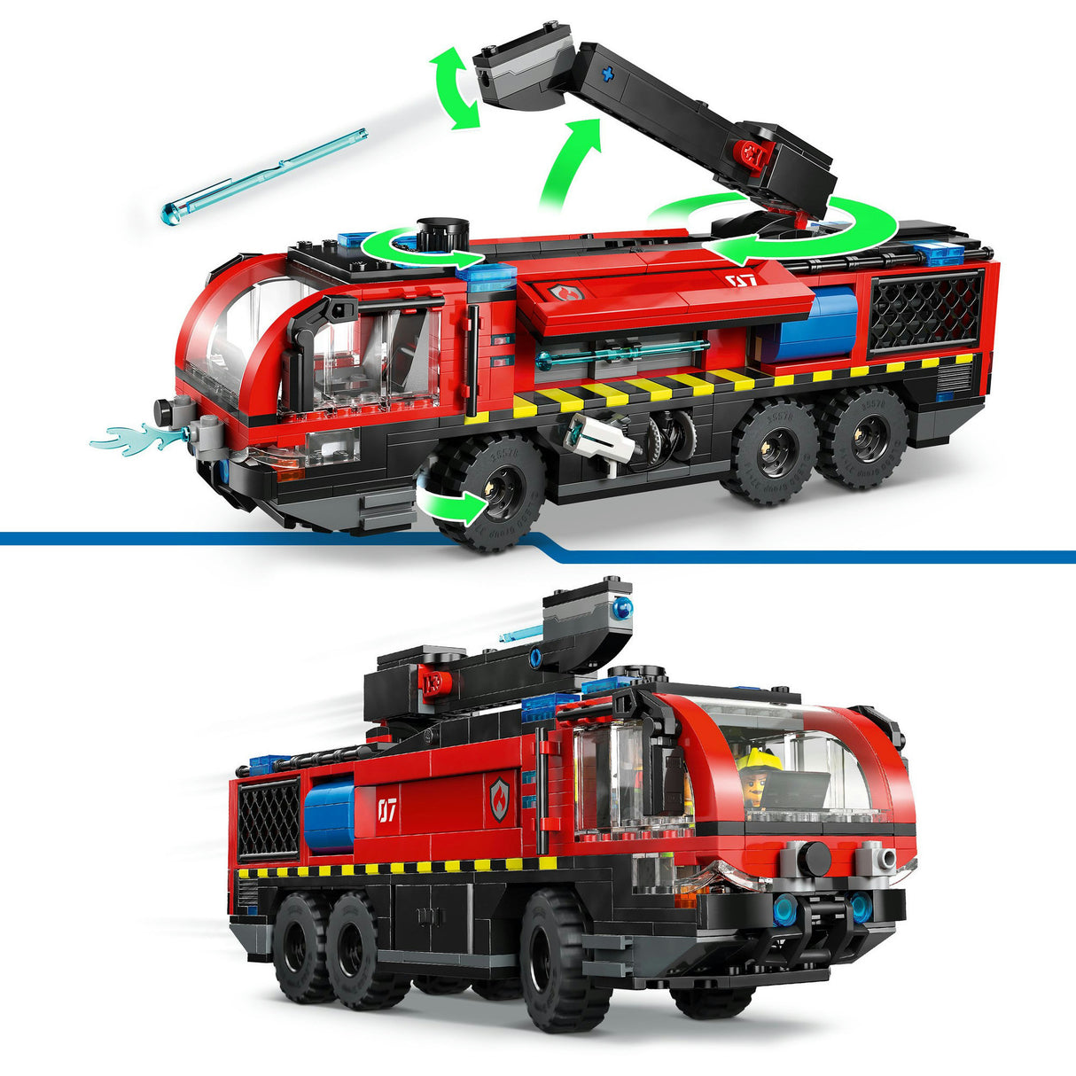 Lego City Fire 60499 Flughafenfeuerwehrauto