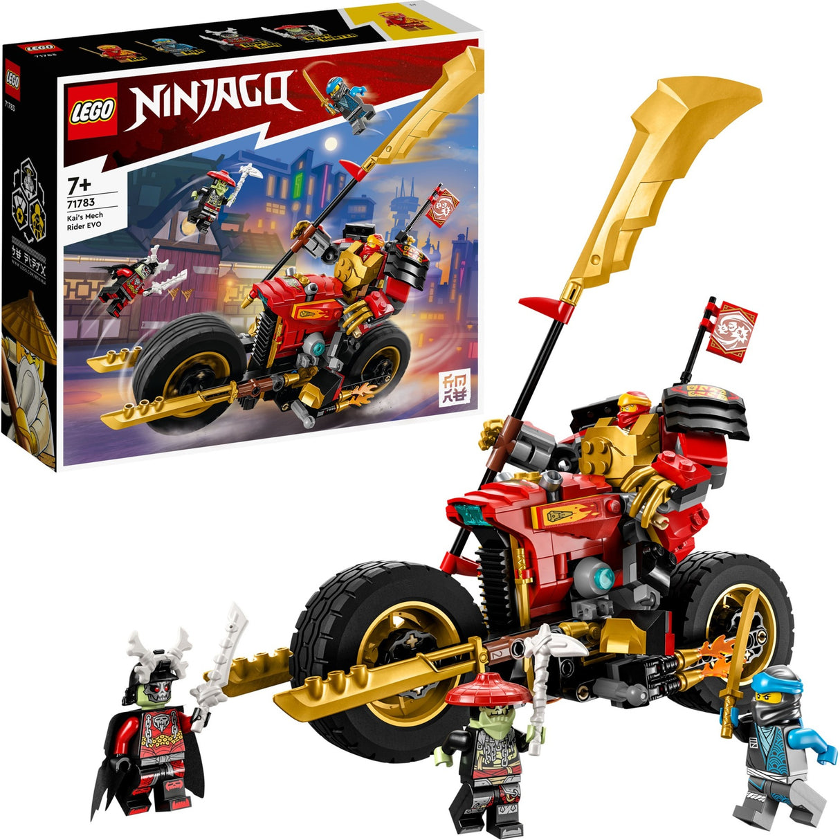 Lego Ninjago - Kai’s Mech Rider EVO Building Toy (71783)