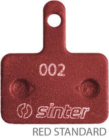 Diskové brzdové bloky standardní červené