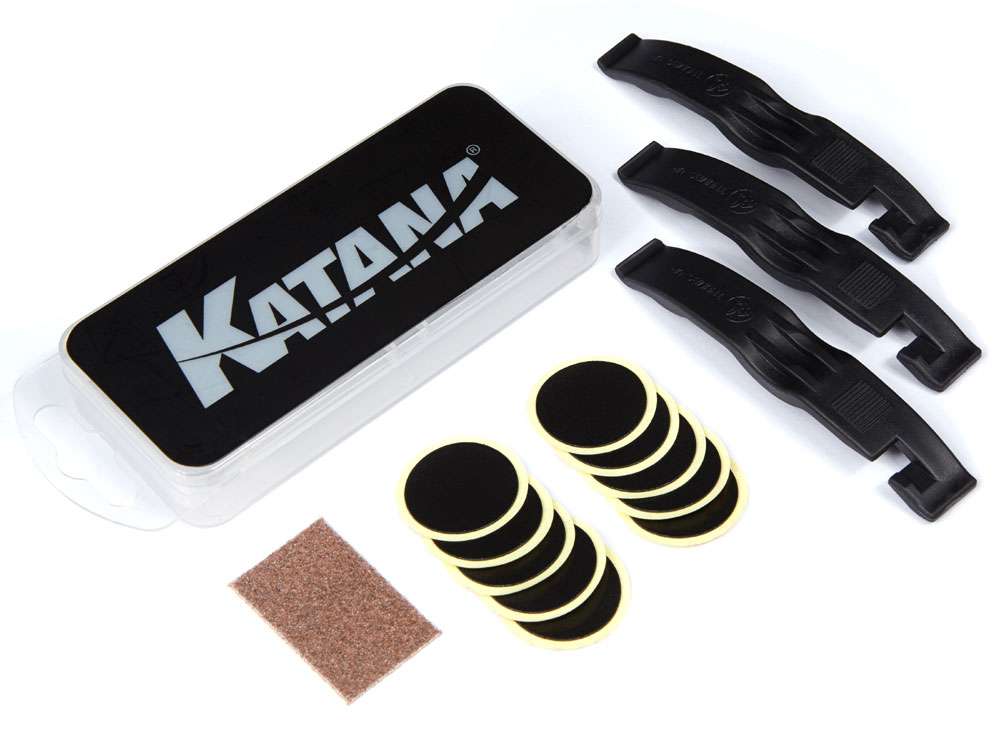 Katana gp-1 puncture repair kit self-adhesive incl. tyre levers