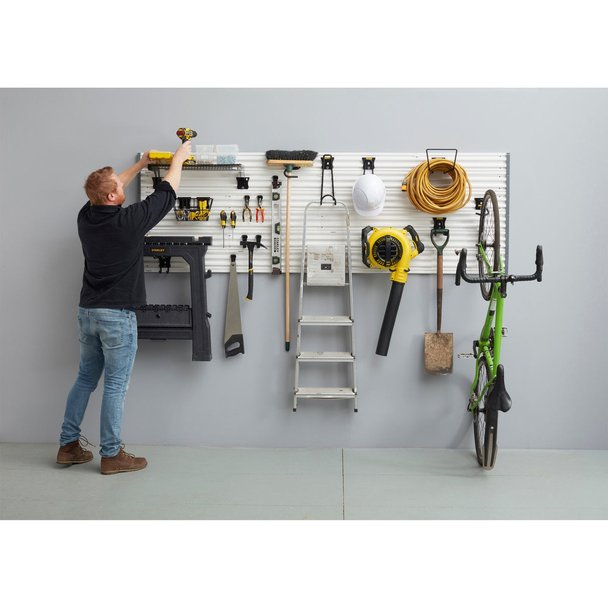 Stanley Stanley Track Wall Bcycle Hook horyzontyczny