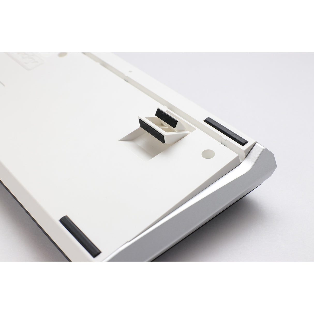 Ducky One 3 Classic, keyboard (black white, US layout, Cherry MX Speed Silver, RGB LED, double-shot PBT, hot-swappable, Quack Mechanics)
