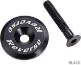 Reverse components stem cap with bolt