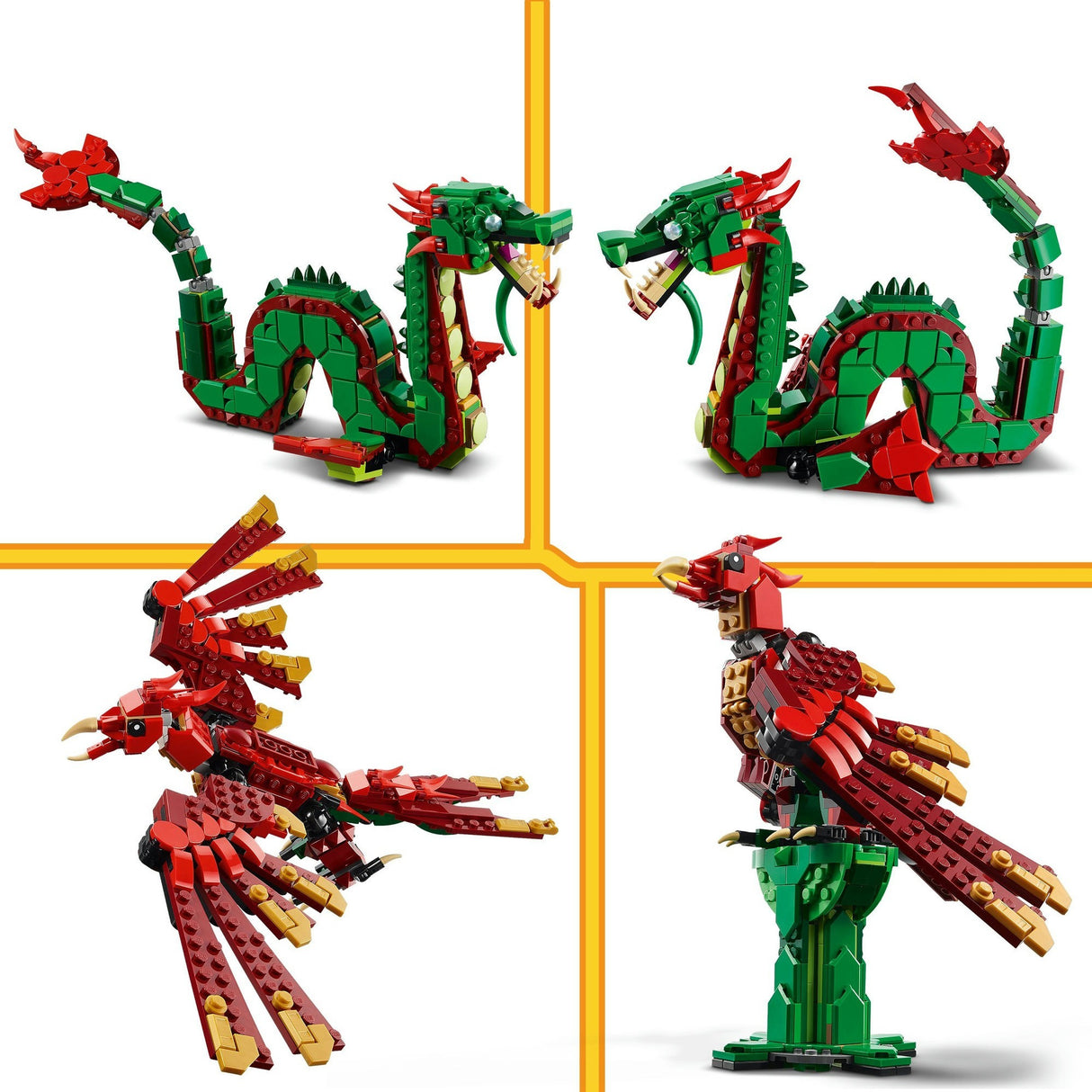Lego skapare 31161 medeltida drake