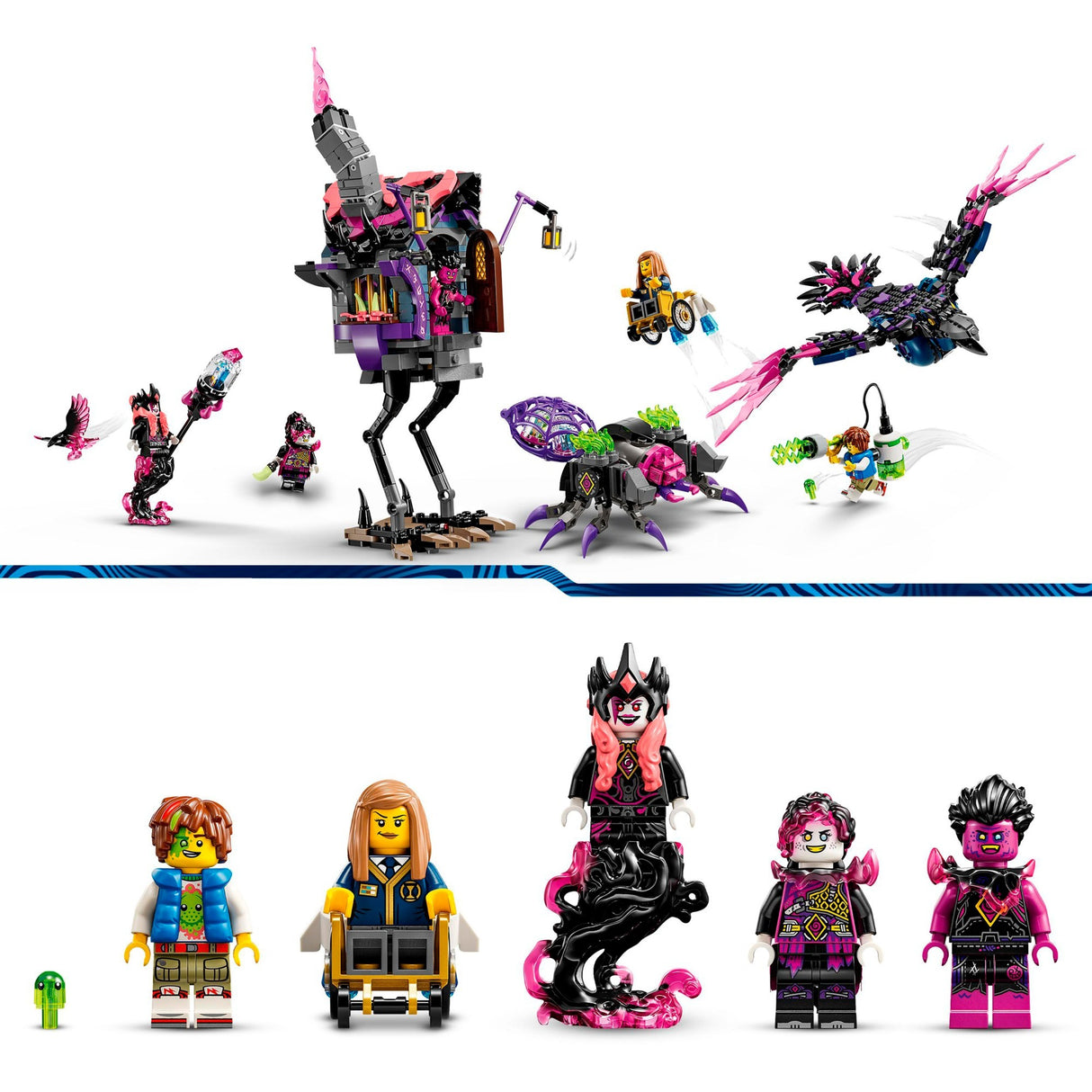 Lego Dreamzzzz 71478 půlnoční havran z nethers čarodějnice