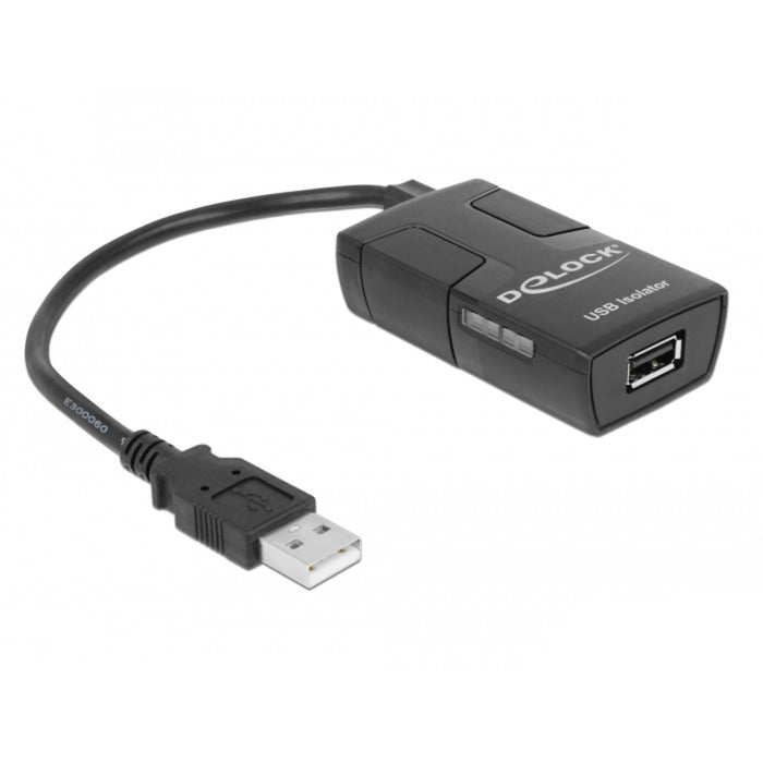 Delock USB isolator with 5 kV isolation adapter (black)