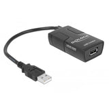 Delock USB isolator with 5 kV isolation adapter (black)