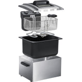 Steba DF 300 deep fryer (stainless steel, 5.0 litres)