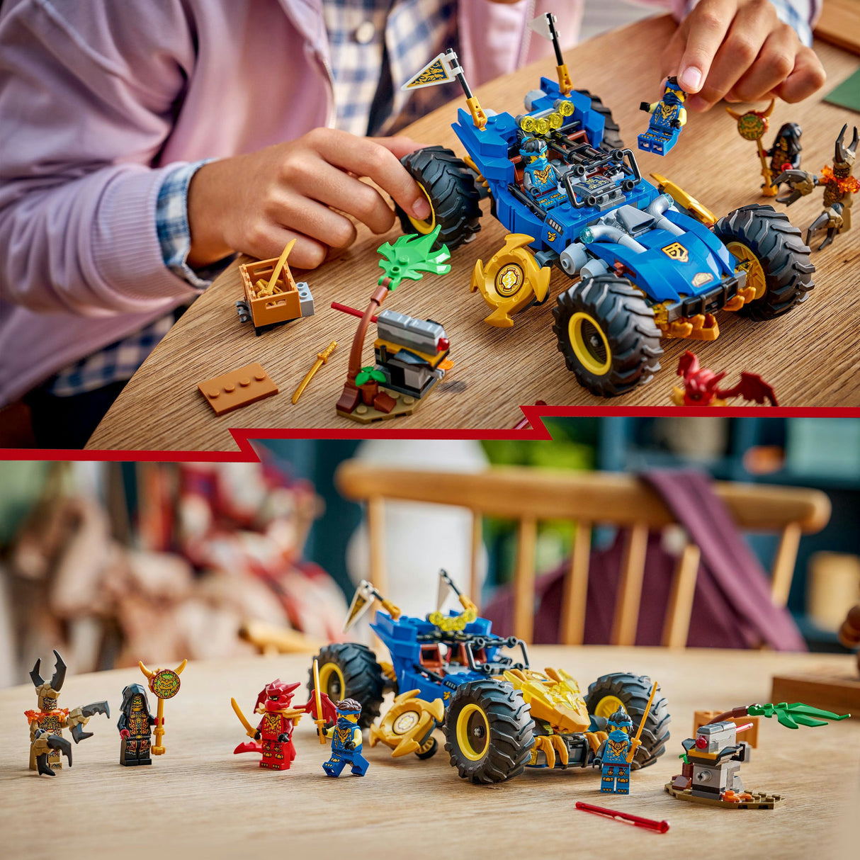 Lego ninjago 71856 Jayev avto za preoblikovanje