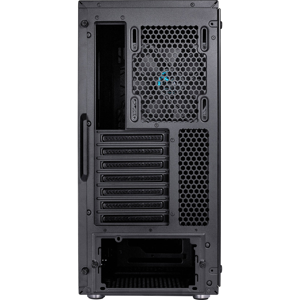 Fractal Design Meshify C Midi Tower Case (Black | 2x USB-A | Tempered Glass)