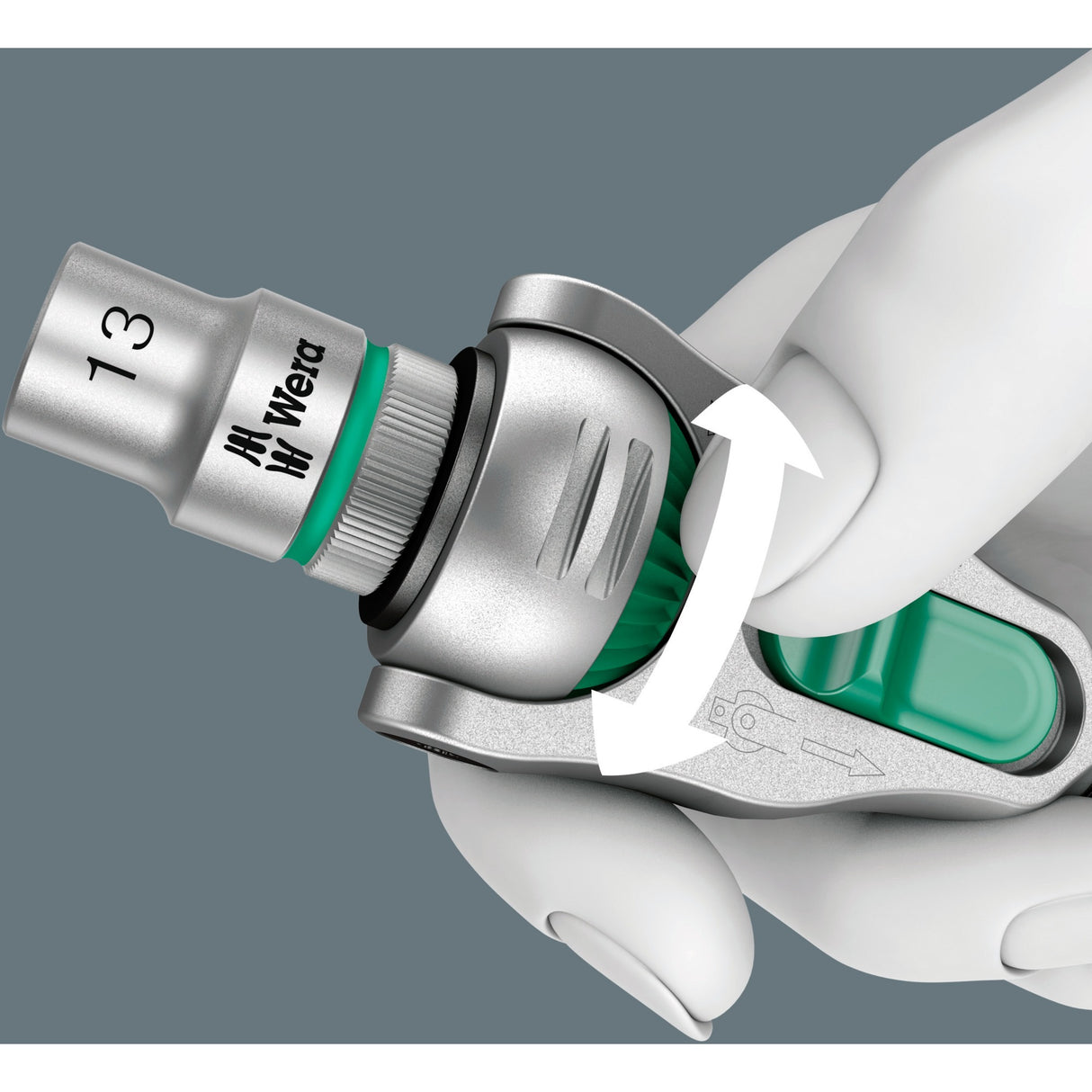 Wera 8100 SA 4 Zyklop Ratelset, 1 4