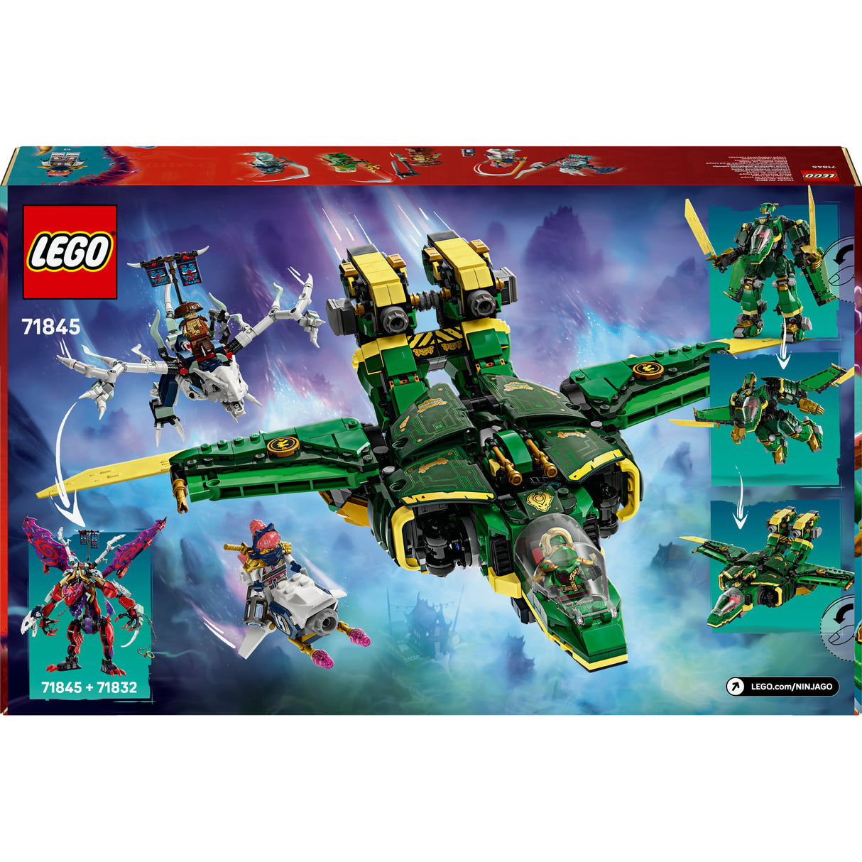 Lietadlo Lego ninjago 71845 lloyds
