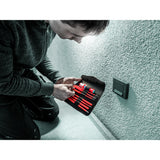 Wera kraftform kompakt vde rvs 17 extra slim 1 tool finder, 17‑delig schroevendraaier (rood blauw)