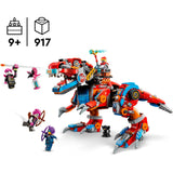 Lego dreamzzz 71484 coopers robot dinoszaurusz c. rex
