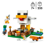 Stavebnice Lego minecraft kuracie farmy