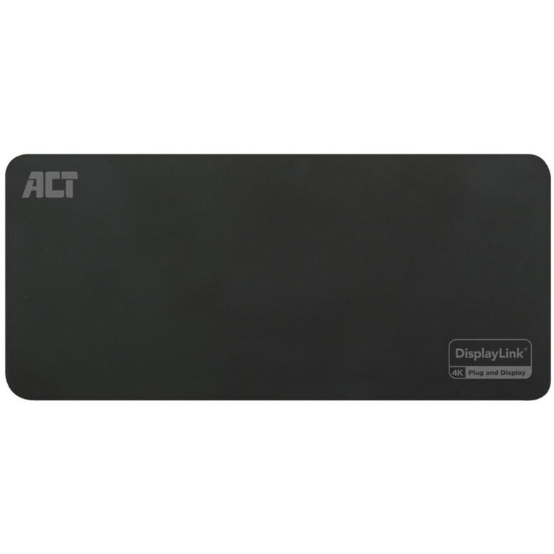 Act Connectivity USB-C 4K DisplayLink Docking Station (Black)