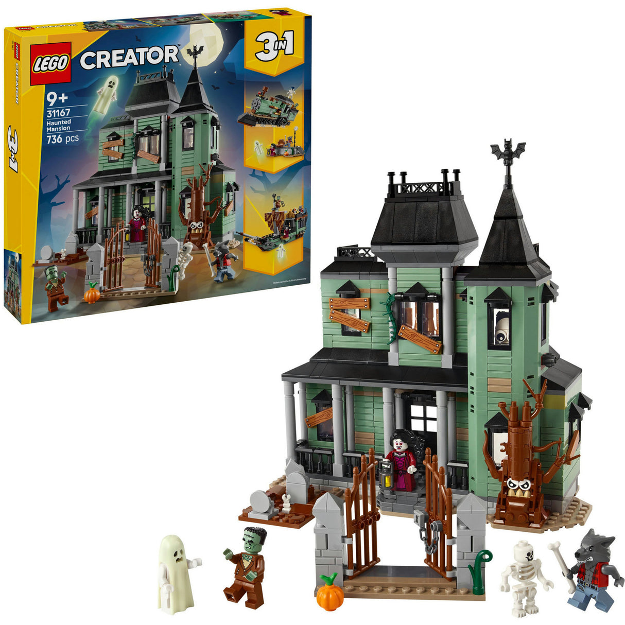 Lego-skaperen 31167 hjemsøkt hus