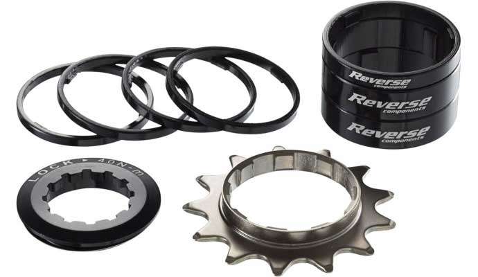 Reverse components single speed kit black
