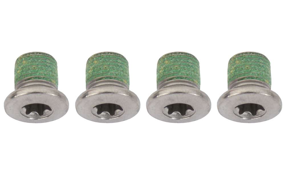 Shimano xt slx chainring bolts inside