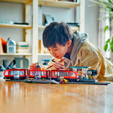 Lego city 60423 tramway et gare