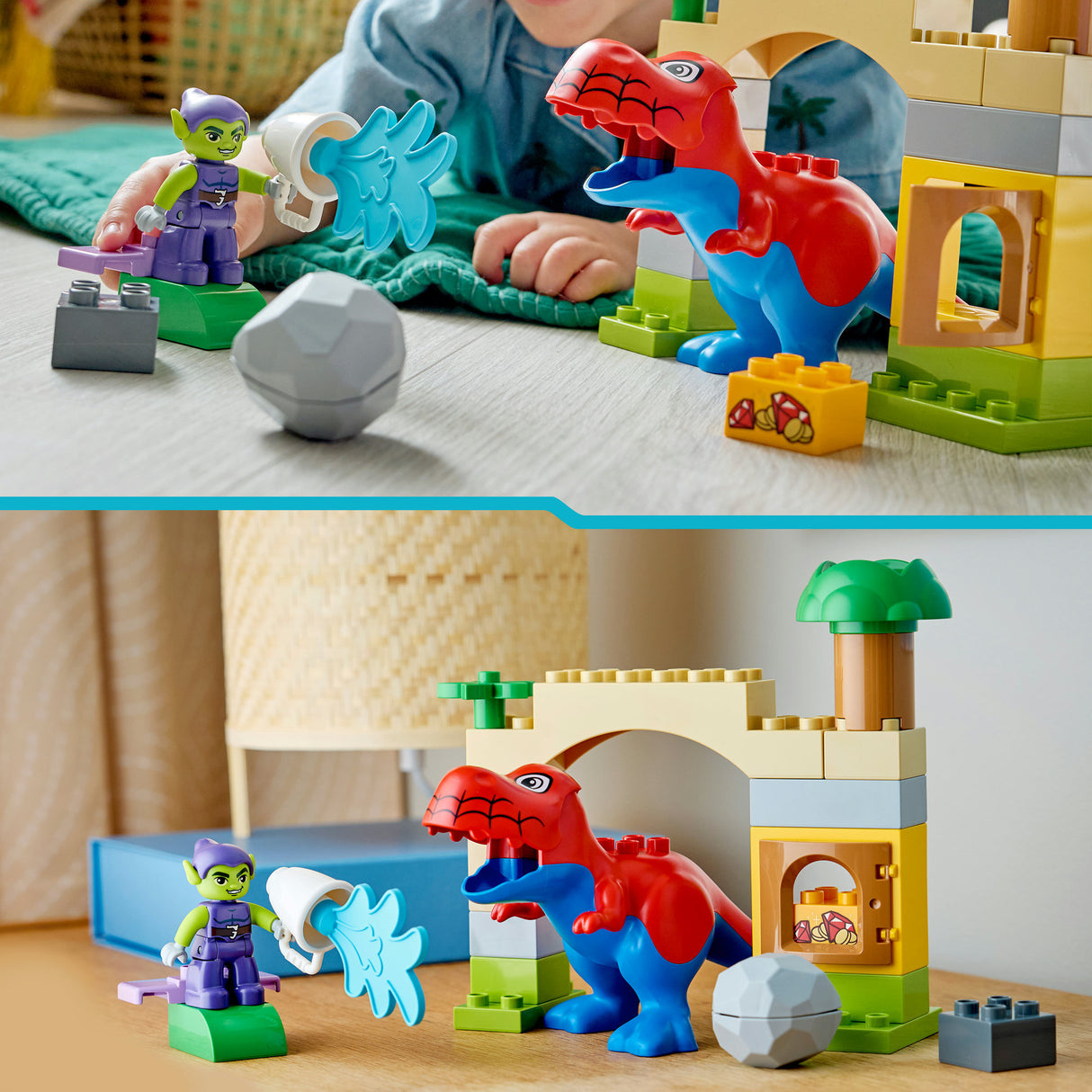 Lego Duplo 10463 Dinosaur Spidey-Rex vs. Green Goblin