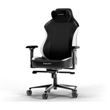 Dxracer craft xl black white epu leather gamestoel (zwart wit)