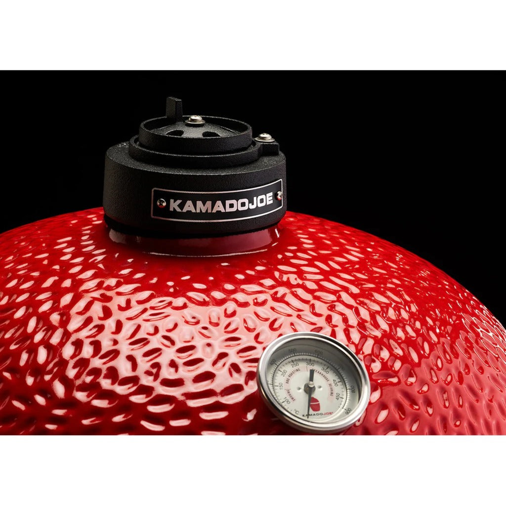 Kamado Joe Big Joe I Charcoal Barbecue (Red/Black, Ø 61cm)