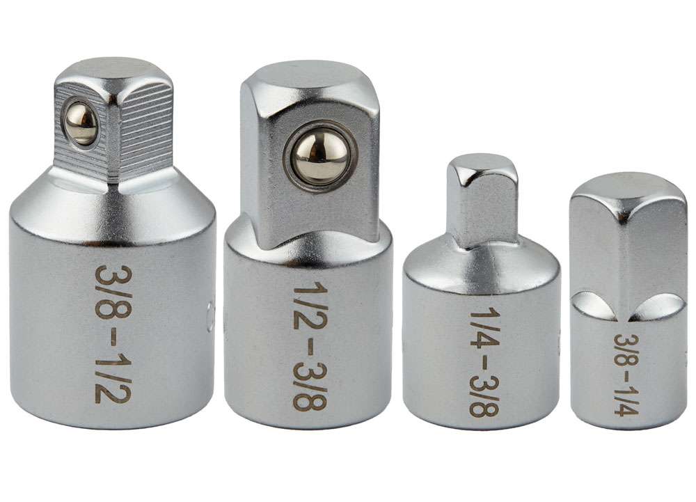 Katana 4-piece ratchet adapter set