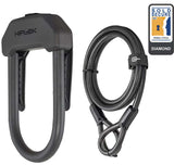 Hiplok dx plus - u-lock with 2m cable