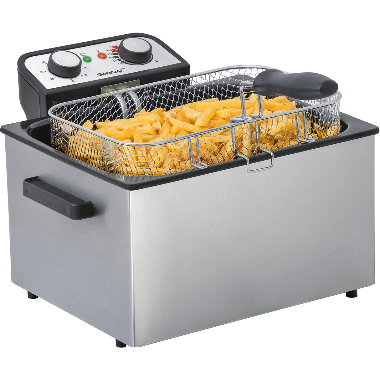 Steba DF 300 deep fryer (stainless steel, 5.0 litres)