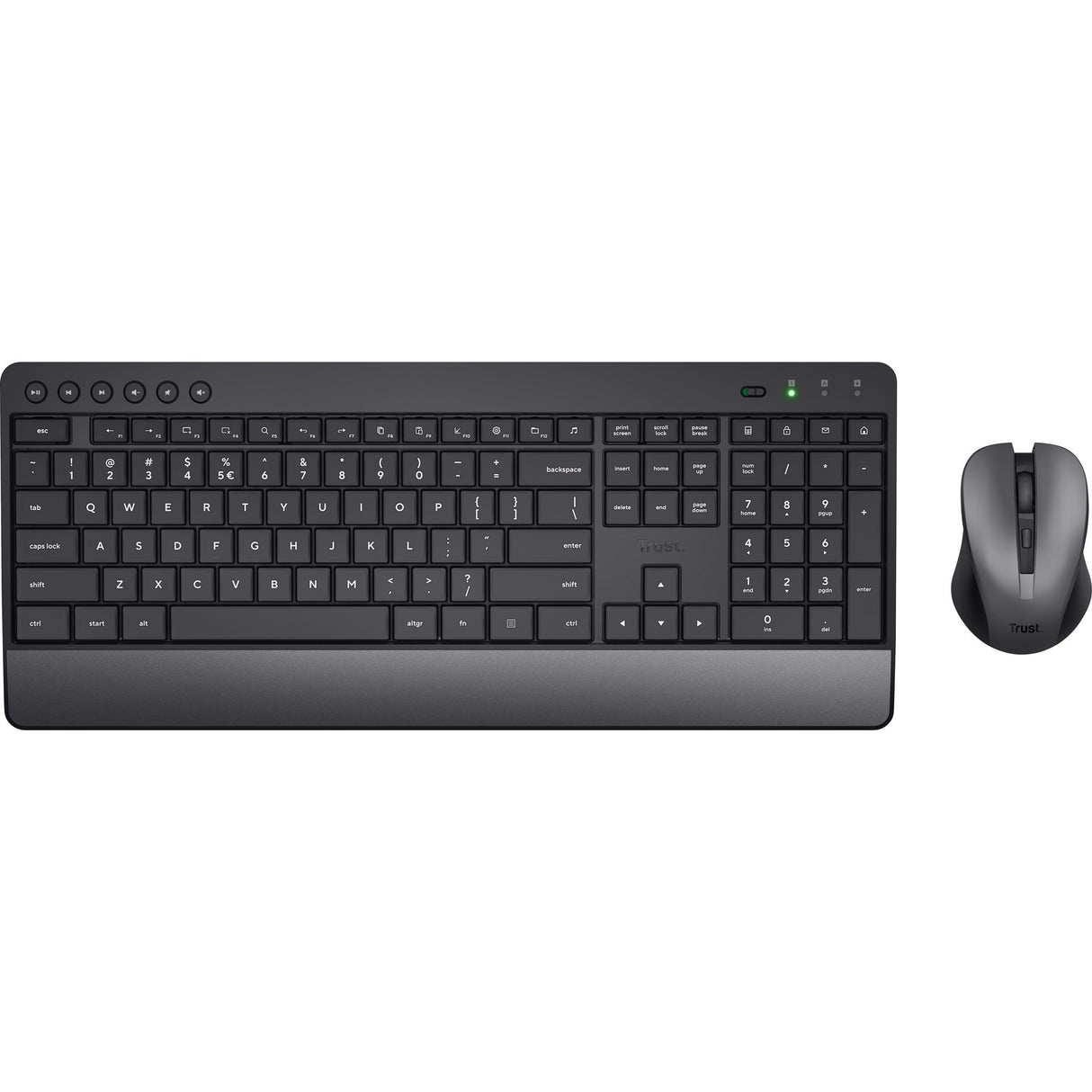 Trust Trezo Comfort Keyboards sem fio Muisset