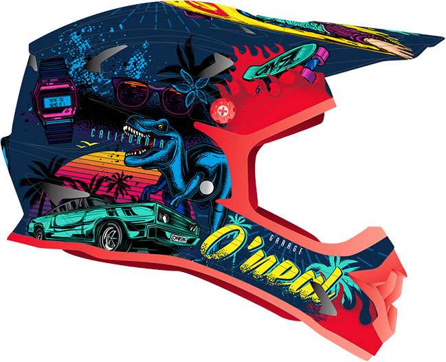 O'neal sonus youth rex - kid's fullface helmet